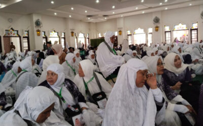 358 Calhaj Madina Diberangkatkan Menuju Asrama Haji Medan